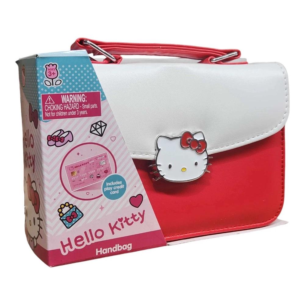 Hello Kitty Handbag Red & White, 0840150248491