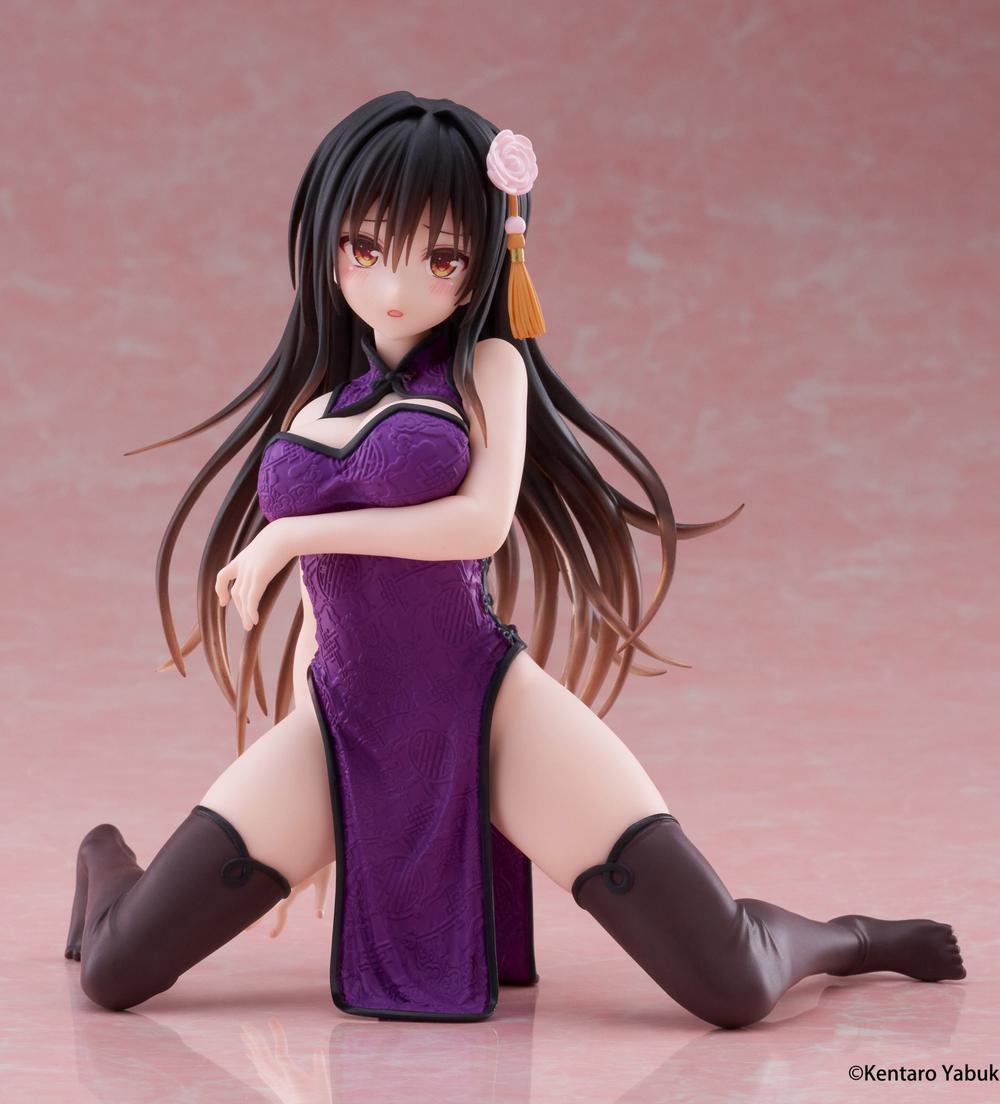 TAITO To Love-Ru Darkness Desktop Cute Figure Yui Kotegawa (Chinese Dress Version), 0840342403646