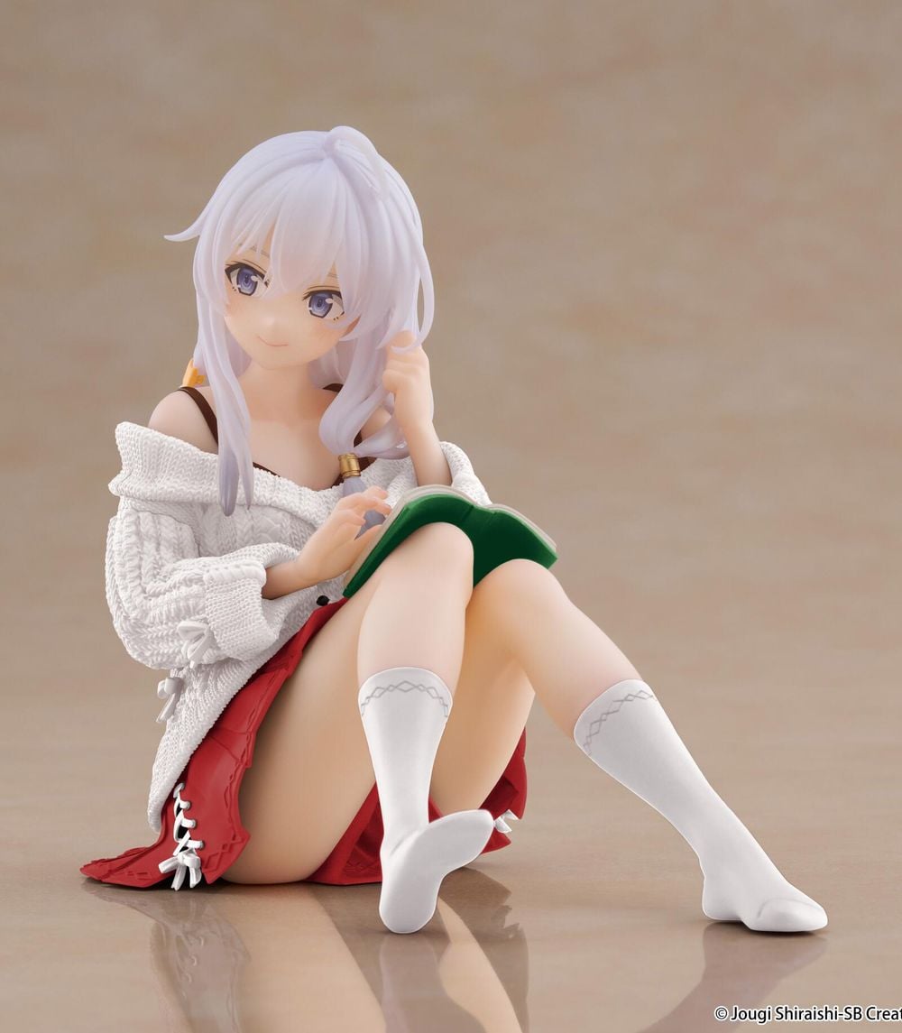 Taito Wandering Witch The Journey of Elaina Desktop Cute Figure Elaina (Casual Clothes Version) by Taito - ISBN: 0840342404667
