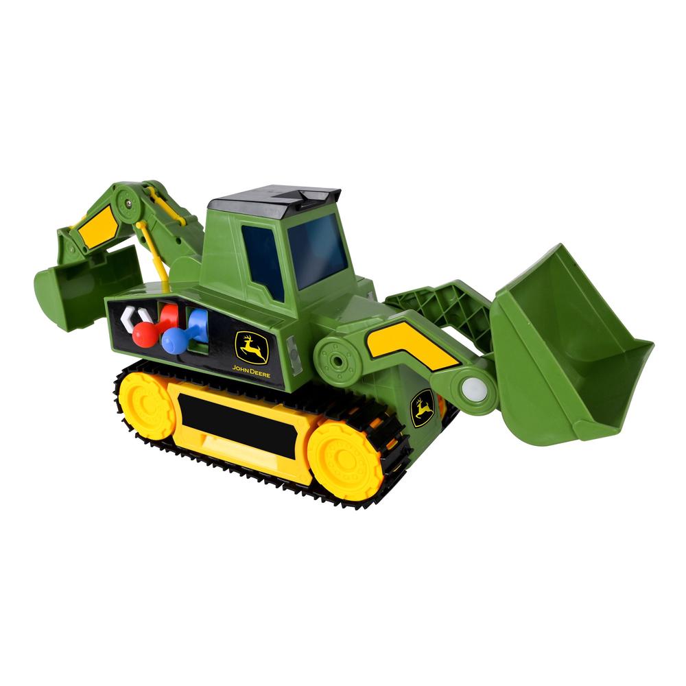 John Deere 2-in-1 Mega Excavator with Lights, Sounds and Motorized Drive by John Deere - ISBN: 0840359706211