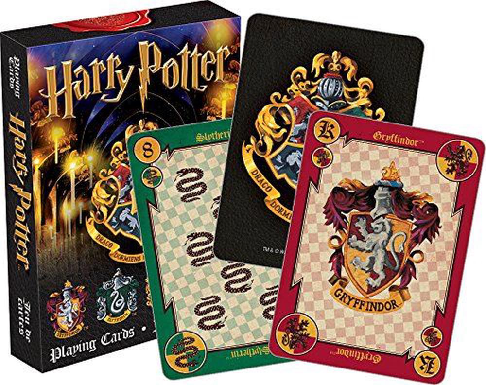 Aquarius Harry Potter Crests Playing Cards, 0840391107908