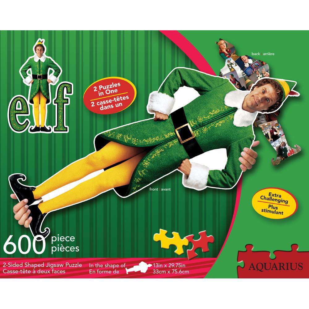 Aquarius Elf Buddy Collage Double Sided Jigsaw Puzzle 600 Piece Buy Online At The Nile