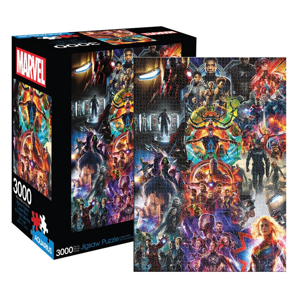 NMR Marvel MCU Collage Jigsaw Puzzle, 3000 Piece Buy