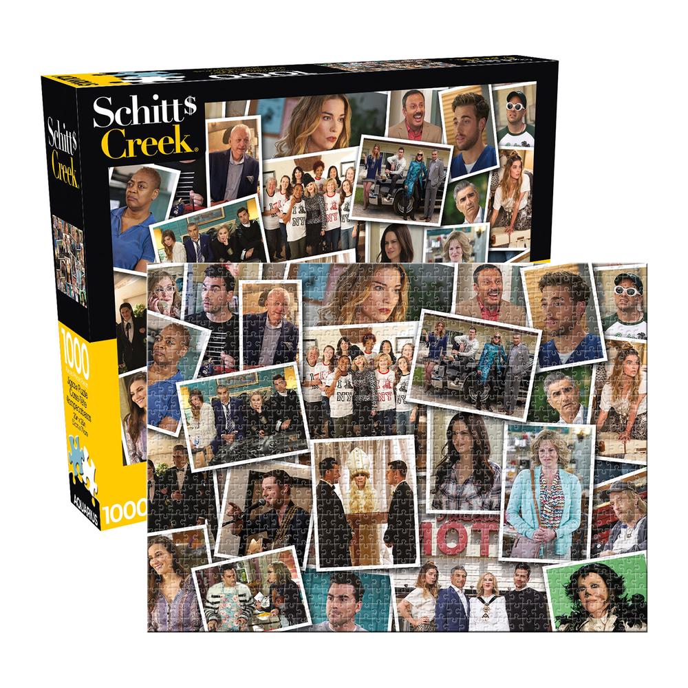 AQUARIUS Schitt's Creek - Collage Jigsaw Puzzle, 1000 Piece, 0840391151710