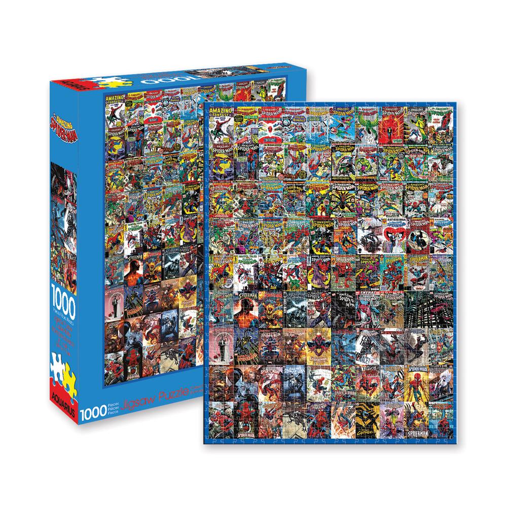 Marvel - Spider-Man Covers Jigsaw Puzzle, 1000 Piece, 0840391152786