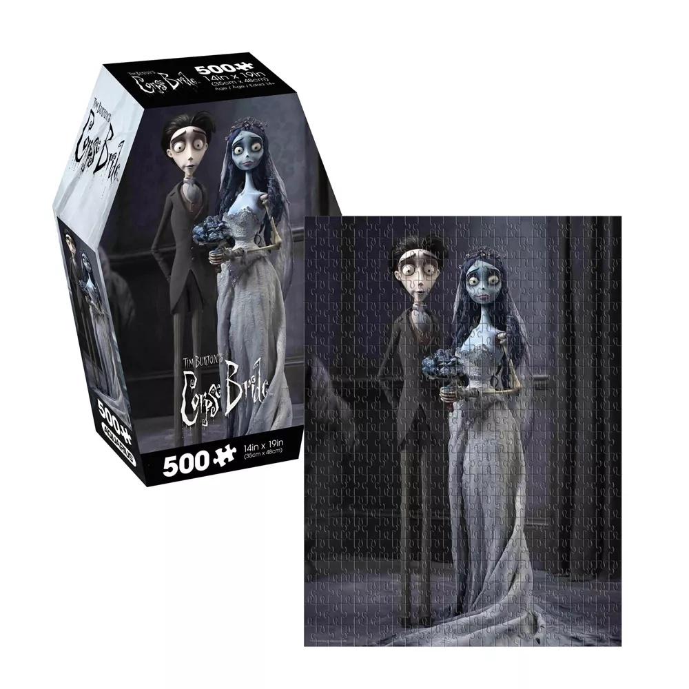 Aquarius Corpse Bride Coffin Box Jigsaw Puzzle, 500pcs, 0840391182042