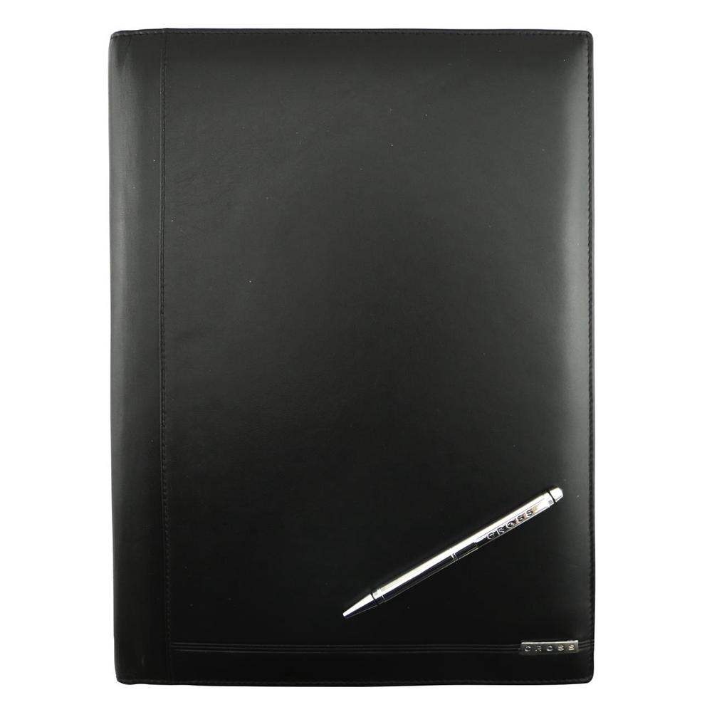 Classic Century Padfolio + Agenda Pen (Black), 0841188109044
