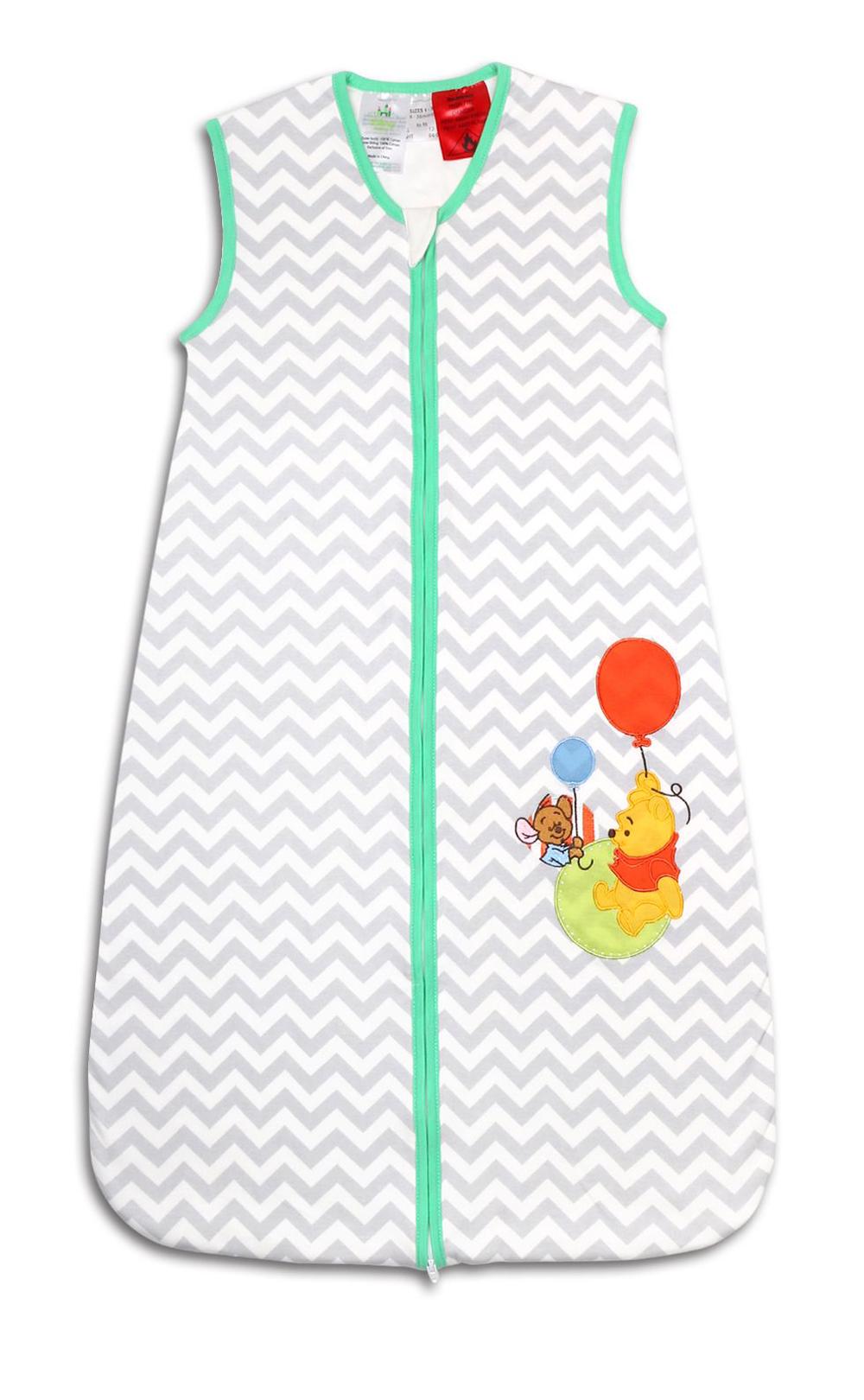 Disney Baby Winnie The Pooh Sleep Bag 0.5 Tog (Grey Chevron) - 6-18m ...