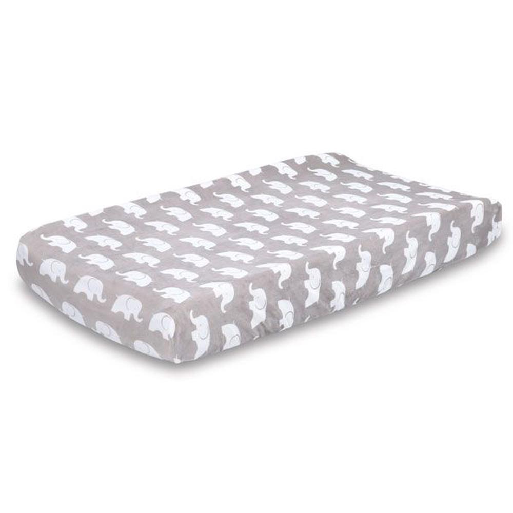 Little Haven Velour Changing Pad Cover (Elephant) 56x88x15cm Buy