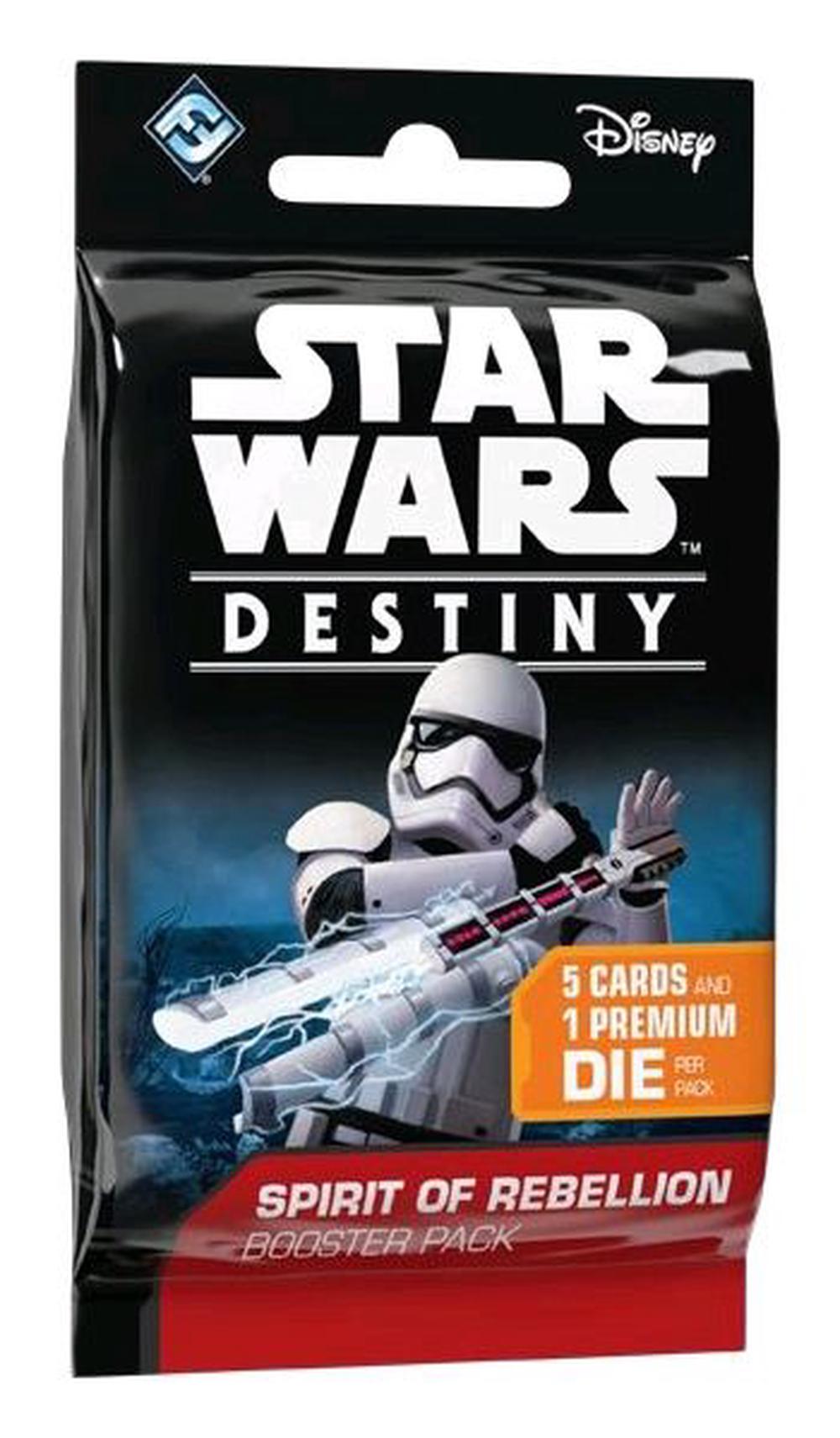 Star Wars - Destiny Spirit of Rebellion Booster Pack, 0841333102760