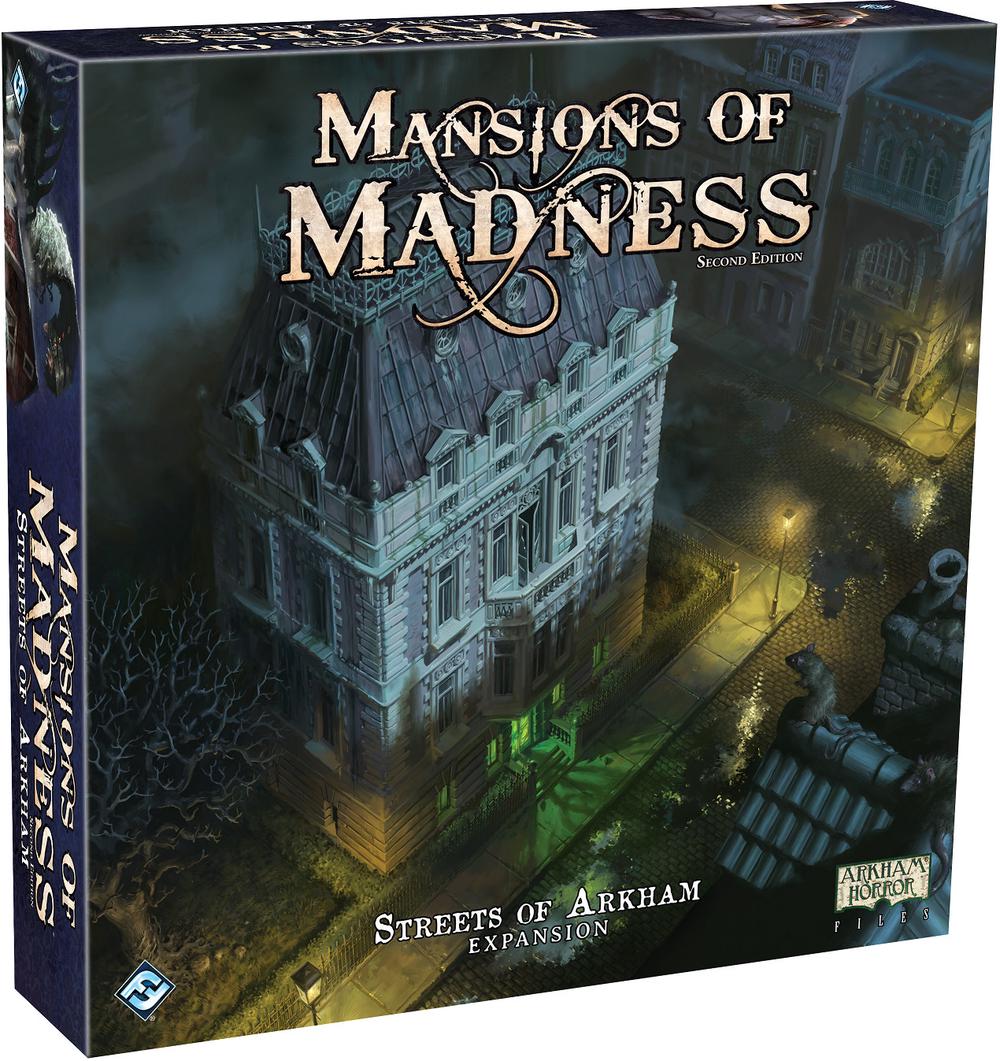 Fantasy Flight Games Mansions of Madness Streets of Arkham, 0841333104535