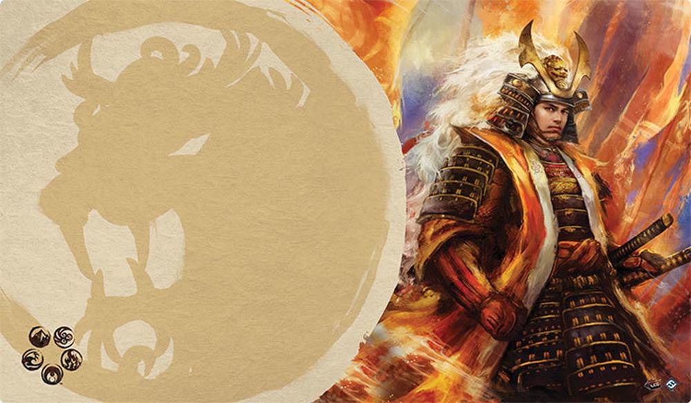 Fantasy Flight Games Legend of The Five Rings The Card Game: Right Hand of The Emperor Playmat, 0841333104641
