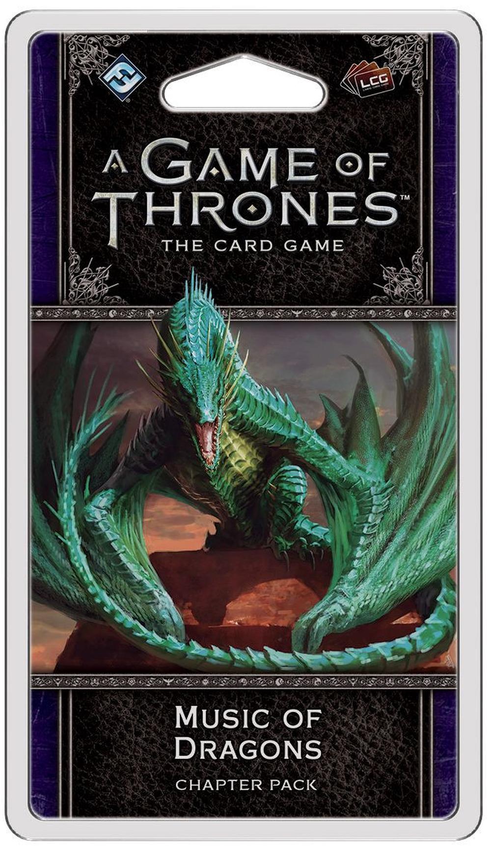 A Game of Thrones LCG: Music of Dragons Chapter Pack, 0841333105457