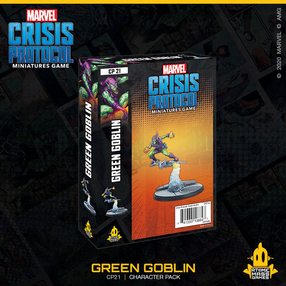 Atomic Mass Games Marvel Crisis Protocol Miniatures Game - Green Goblin by Atomic Mass Games - ISBN: 0841333108847