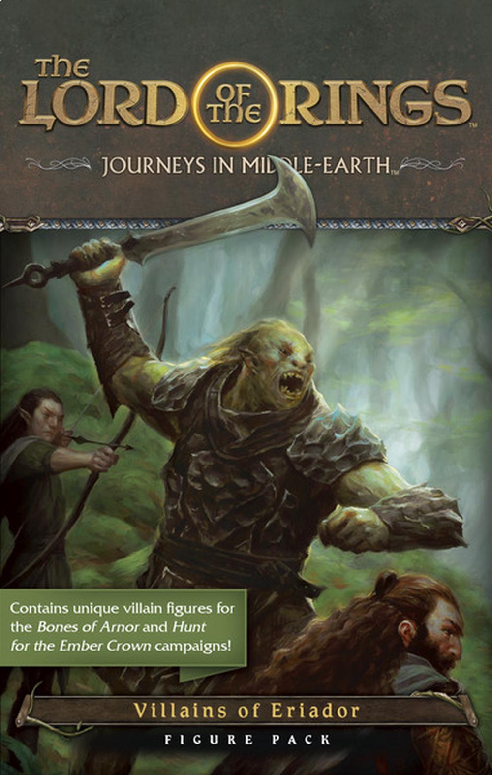 Fantasy Flight Games Lord of the Rings Journeys in Middle Earth: Villains of Eriador, 0841333109097