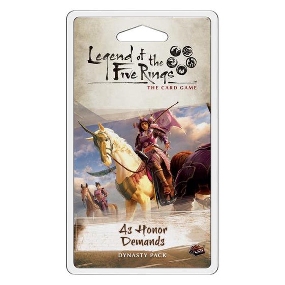 Legend of the Five Rings LCG: As Honor Demands Dynasty, 0841333110819