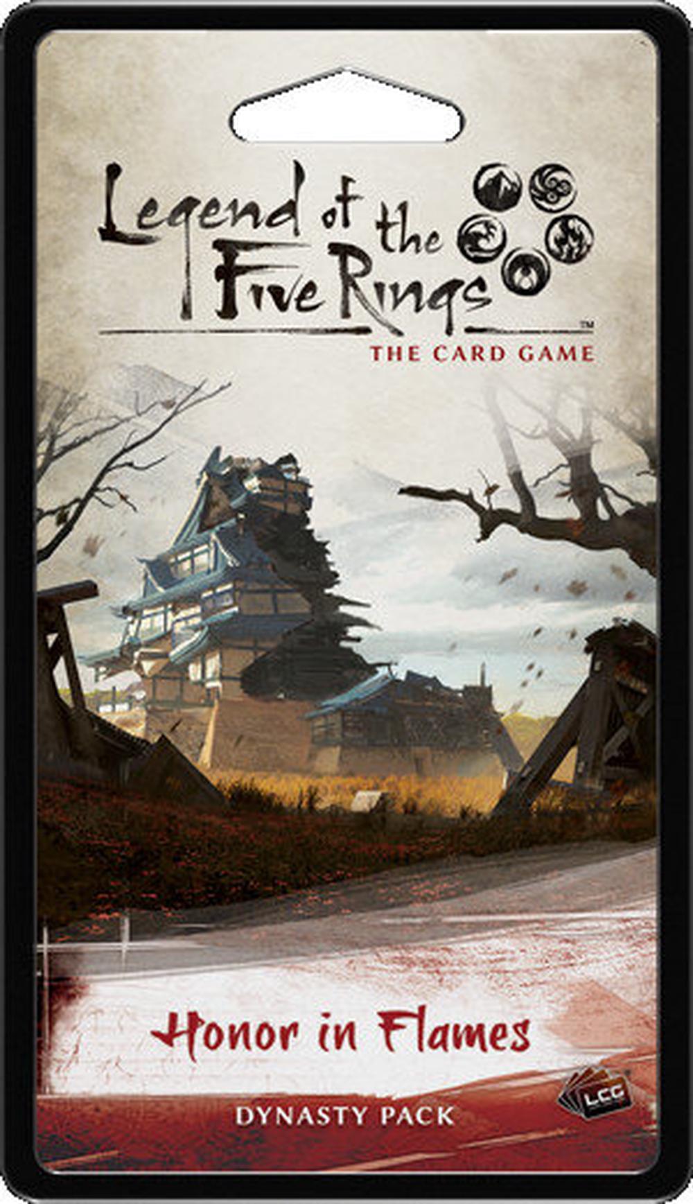 Legend of The Five Rings LCG - Honor In Flames, 0841333112127
