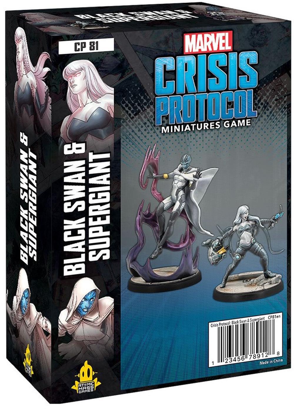Marvel Crisis Protocol Black Swan and Supergiant, 0841333112745