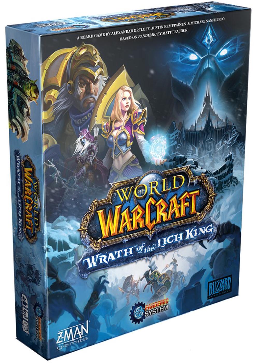 Z-Man Games World of Warcraft: Wrath of the Lich King Board Game, 0841333113056
