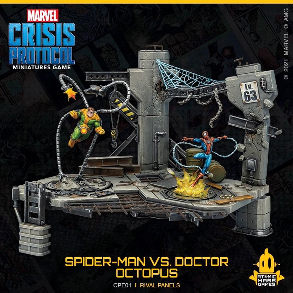 Atomic Mass Games Marvel: Crisis Protocol Miniatures Game Rivals Panels -  Spider-Man Vs Doctor Octopus | Buy online at The Nile