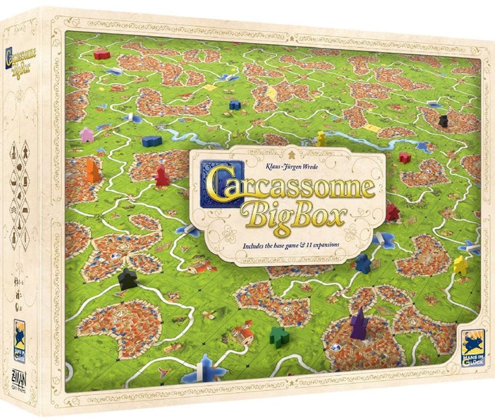 Z-Man Games Carcassonne Big Box by Z-Man Games - ISBN: 0841333116675