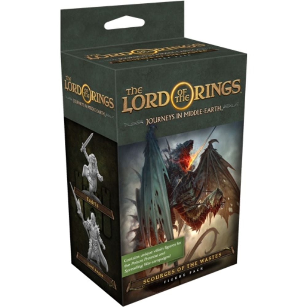 Fantasy Flight Games Journeys In Middle Earth - Scourges Of The Wastes Figure Pack by Fantasy Flight Games - ISBN: 0841333116835