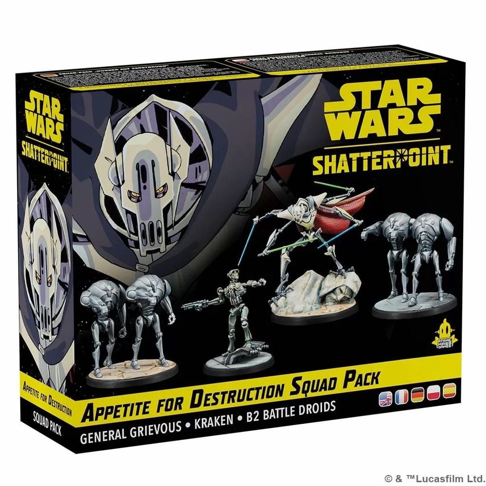 Atomic Mass Games Star Wars Shatterpoint Appetite for Destruction Squad Pack by Atomic Mass Games - ISBN: 0841333121808