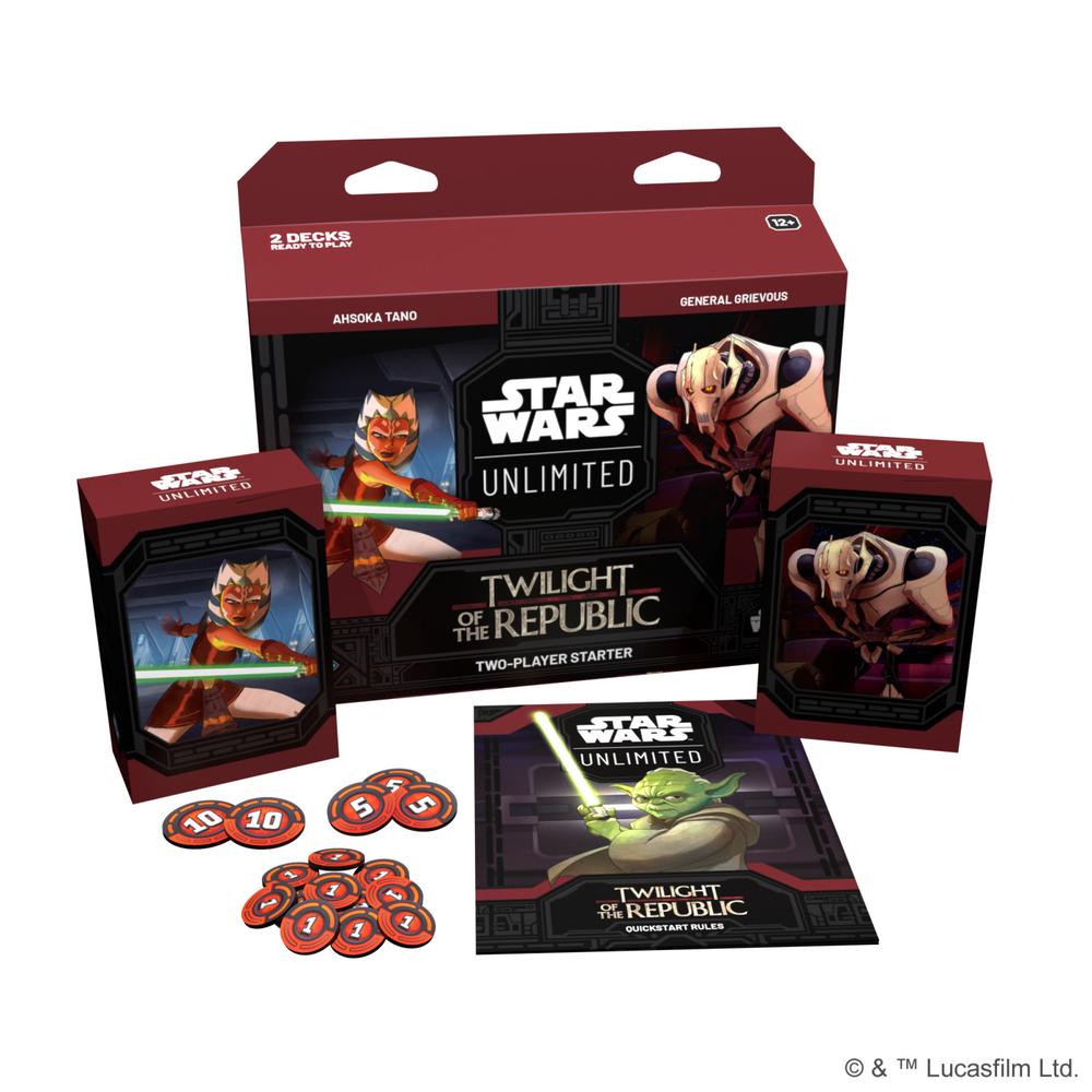 Star Wars Unlimited - Twilight of the Republic Two-Player Starter, 0841333122249