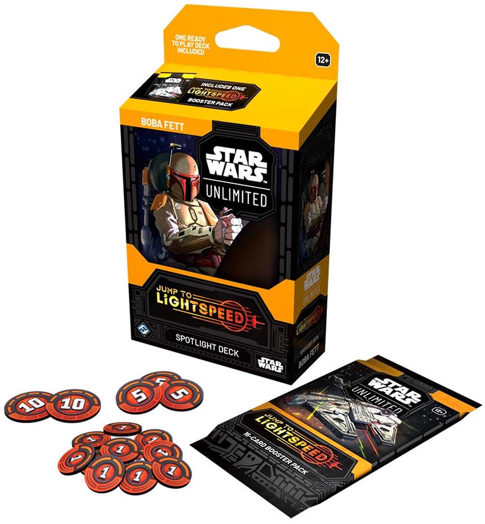 Star Wars Unlimited - Jump to Lightspeed Spotlight Deck - Boba Fett by Star Wars Unlimited - ISBN: 0841333128050