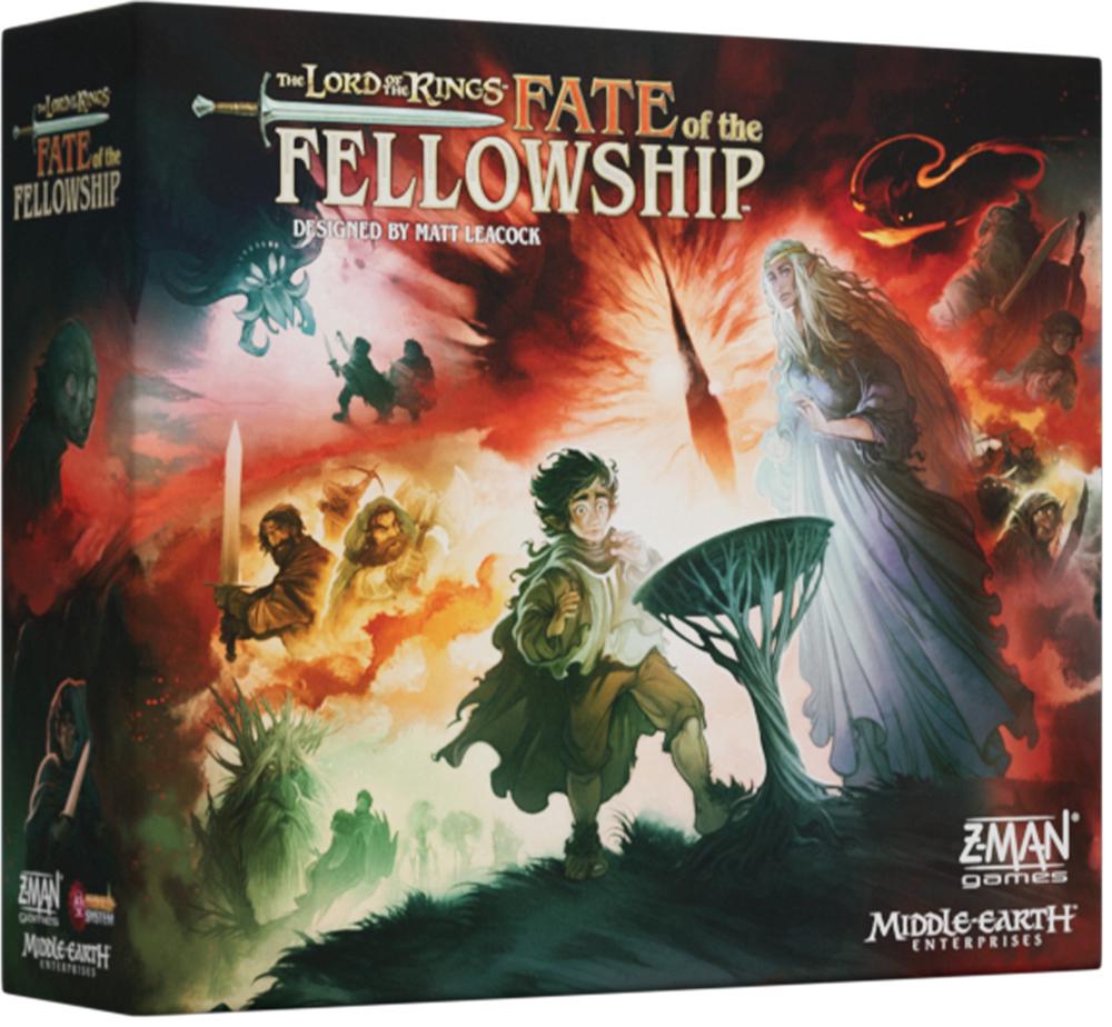 Asmodee The Lord of the Rings Fate of the Fellowship - A Pandemic System Game by Asmodee - ISBN: 0841333132088