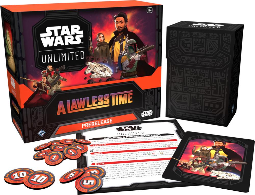Asmodee Star Wars Unlimited - A Lawless Time Prerelease Box, 0841333133641