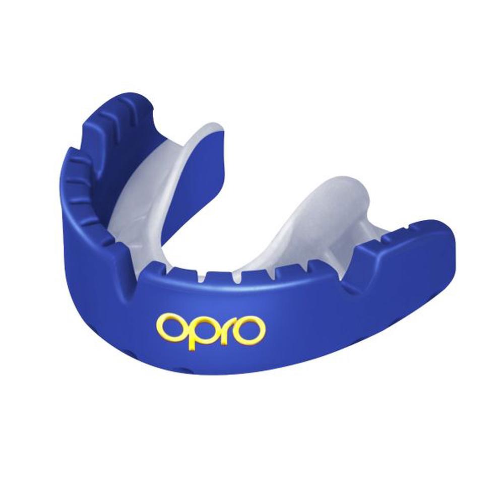 Opro Ortho Gold Mouthguard (Blue), 0843486001501
