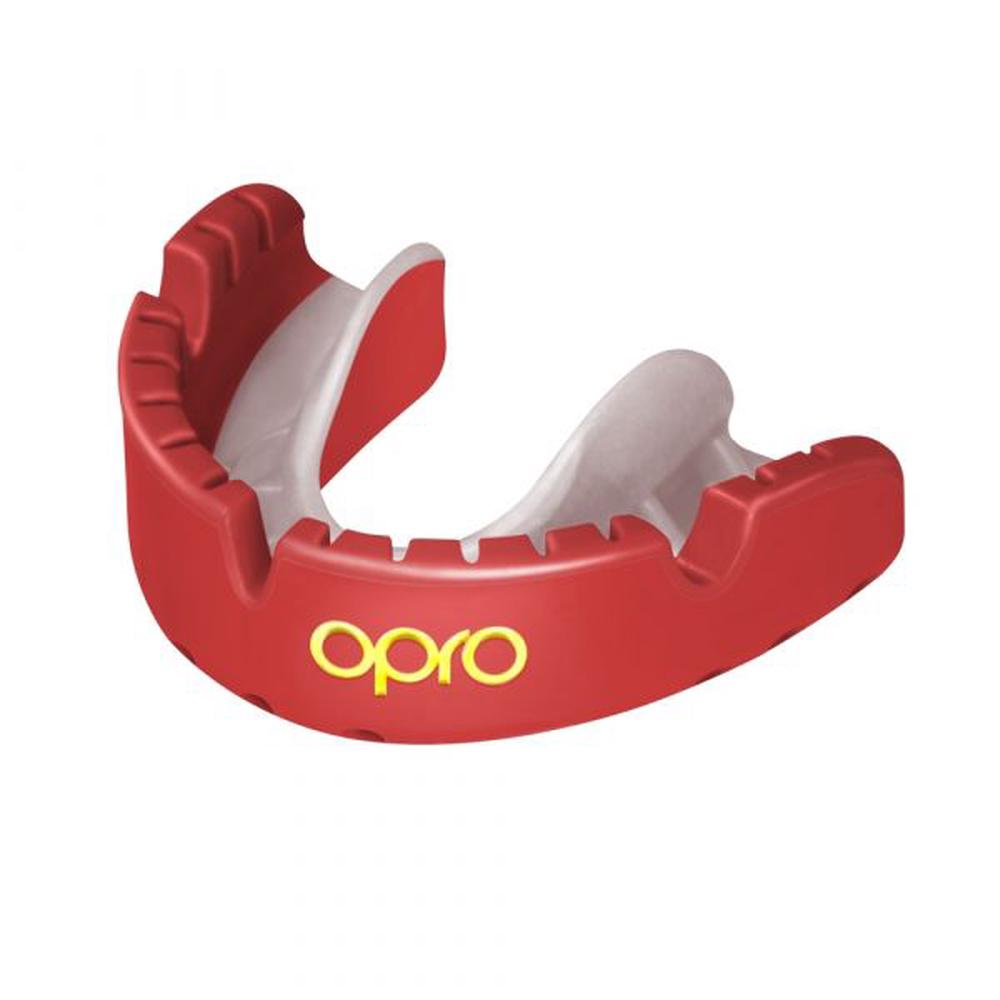 Opro Ortho Gold Mouthguard (Red), 0843486001525