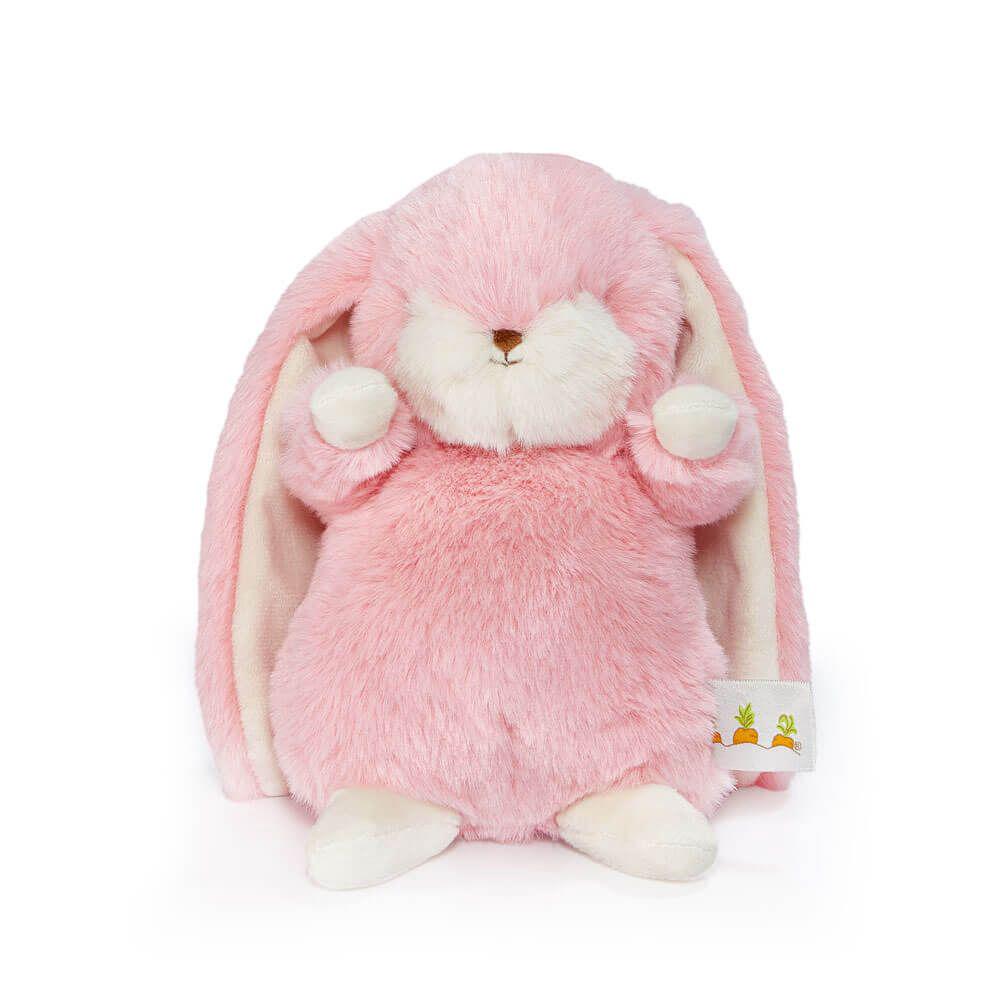 Bunnies By The Bay Tiny Nibble Standing Bunny Coral Blush Soft Toy