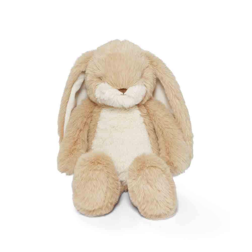 Bunnies By The Bay Floppy Nibble Bunny Plush (Almond Joy) - 20cm, 0843584037723
