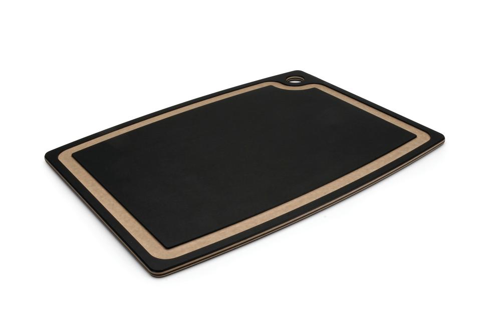 Epicurean Gourmet Series Cutting Board With Juice Groove (Slate/Natural) - 37x29cm, 0844809005794