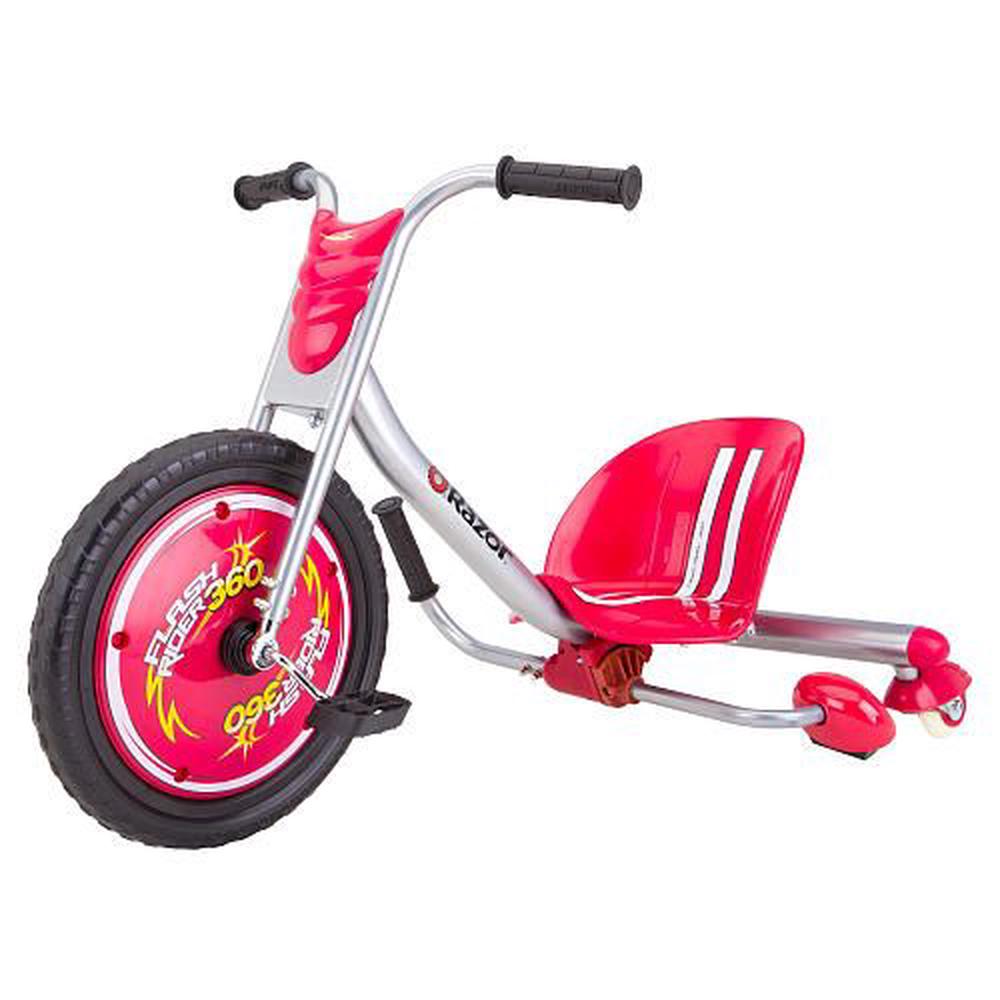 Razor FlashRider 360 Caster Trike, Red Buy online at The Nile
