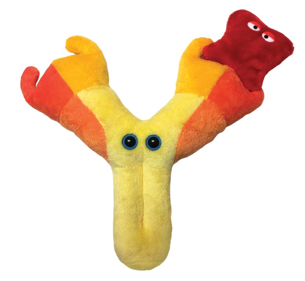 giant microbes stuffed animal