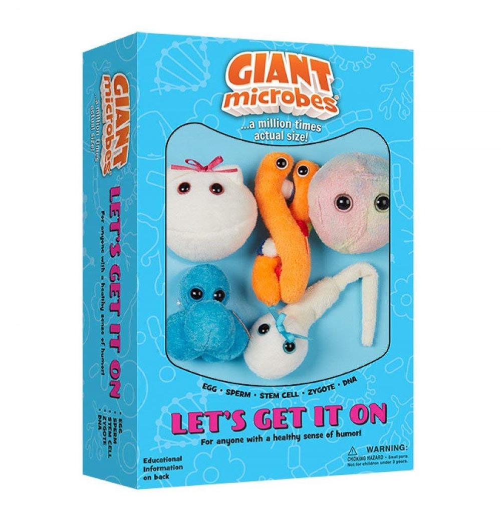 mini plush microbes