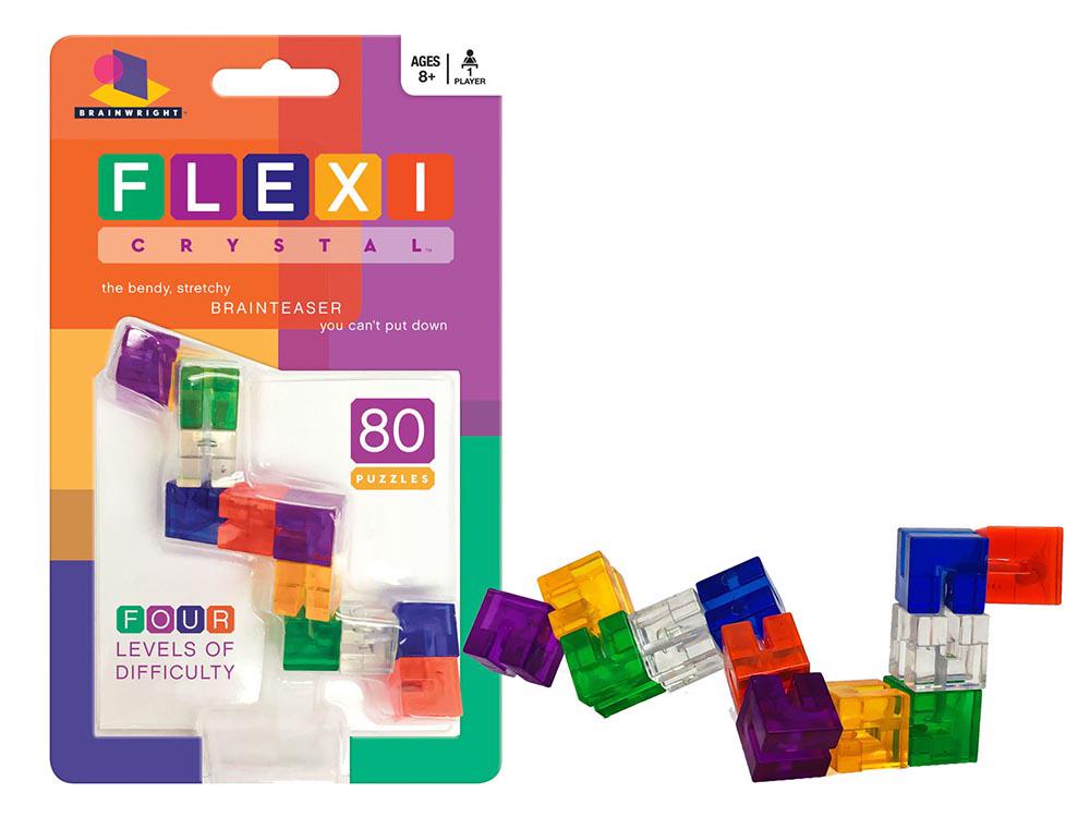 Brainwright Flexi Crystal Brainteaser, 80 Puzzles | Buy online at The Nile