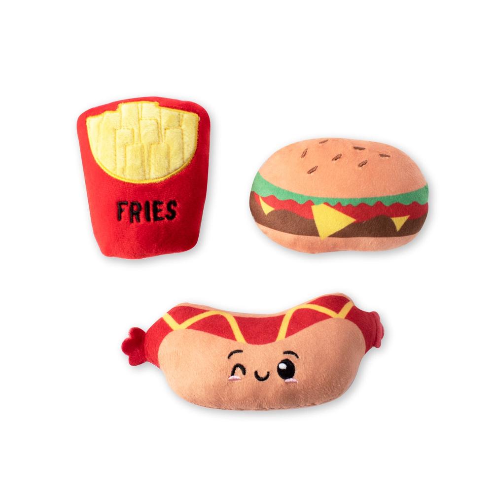 Fringe Studio Fast Foods Plush Dog Toy Buy online at The Nile