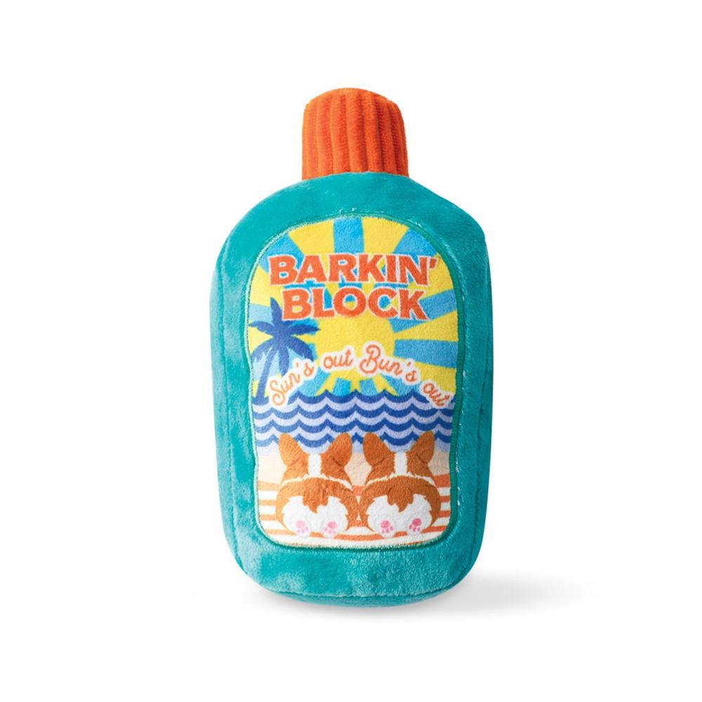 Fringe Studio Plush Squeaker Dog Toy Barkin Block Buy online at The