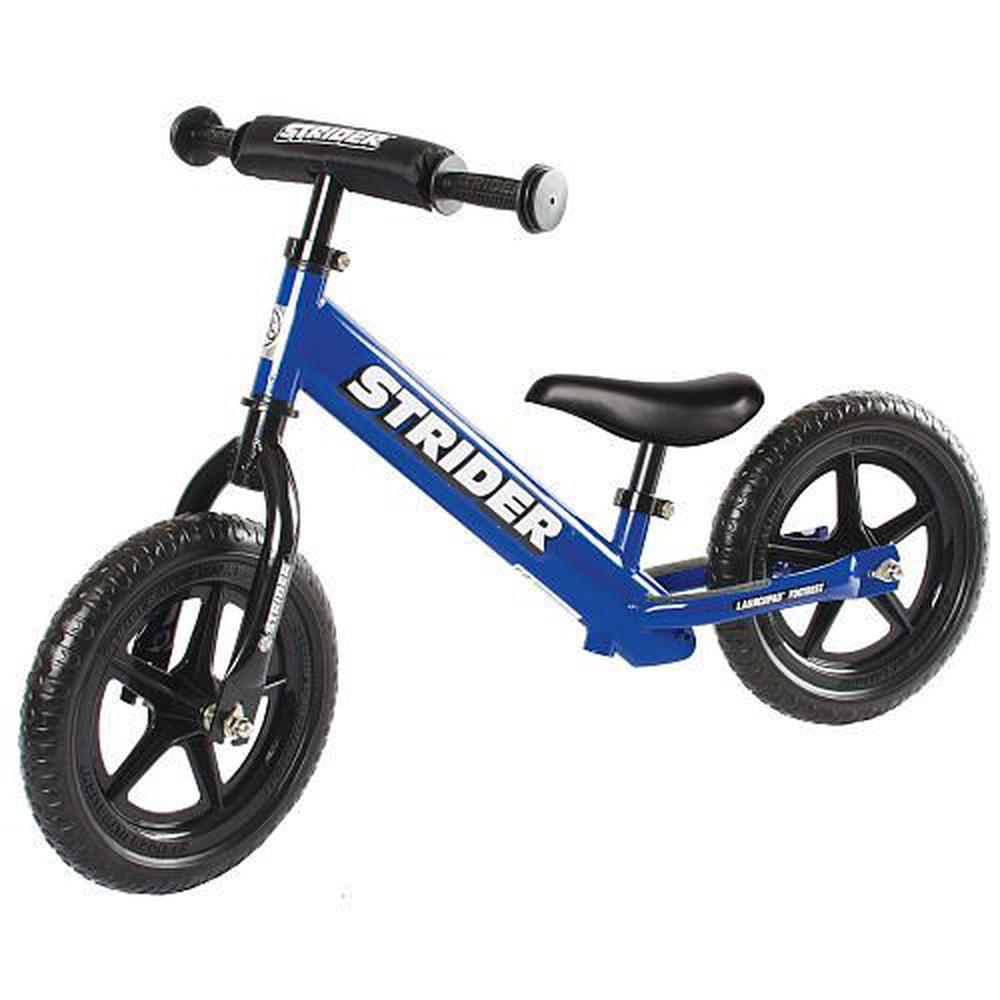 strider 12 sport balance bike in blue