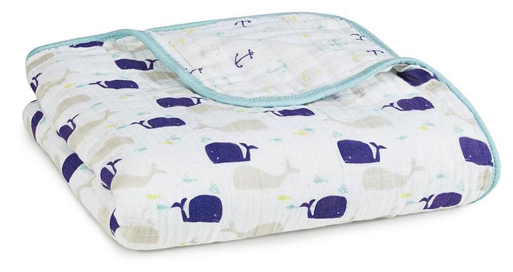 aden + anais Classic Muslin Dream Blanket (High Seas) Buy online at The Nile