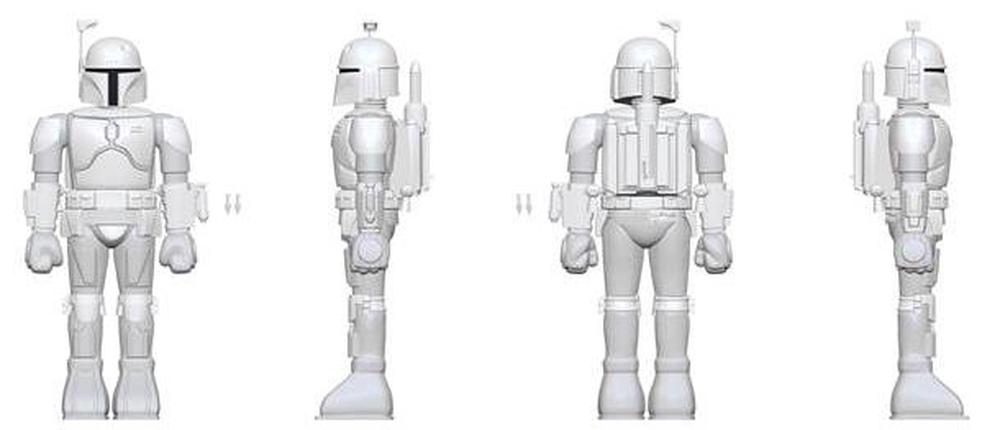 Boba Fett Super Shogun Prototype Figure 