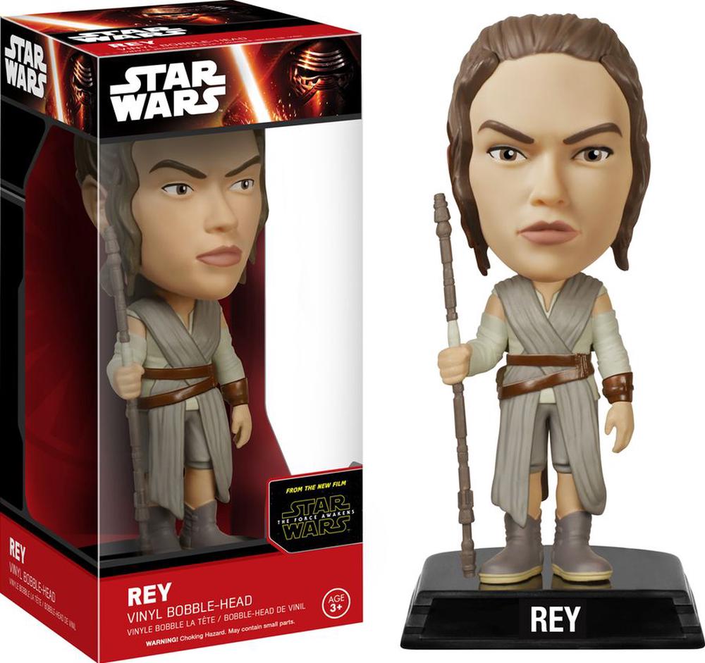 Funko Star Wars - Rey Episode 7 The Force Awakens Wacky Wobbler | Buy ...