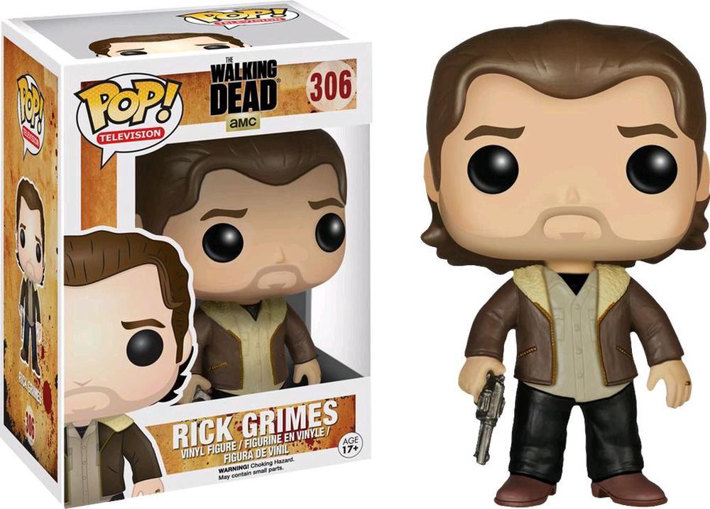 FunKo The Walking Dead - Rick Grimes Series 5 Pop! Vinyl Figure | Buy ...