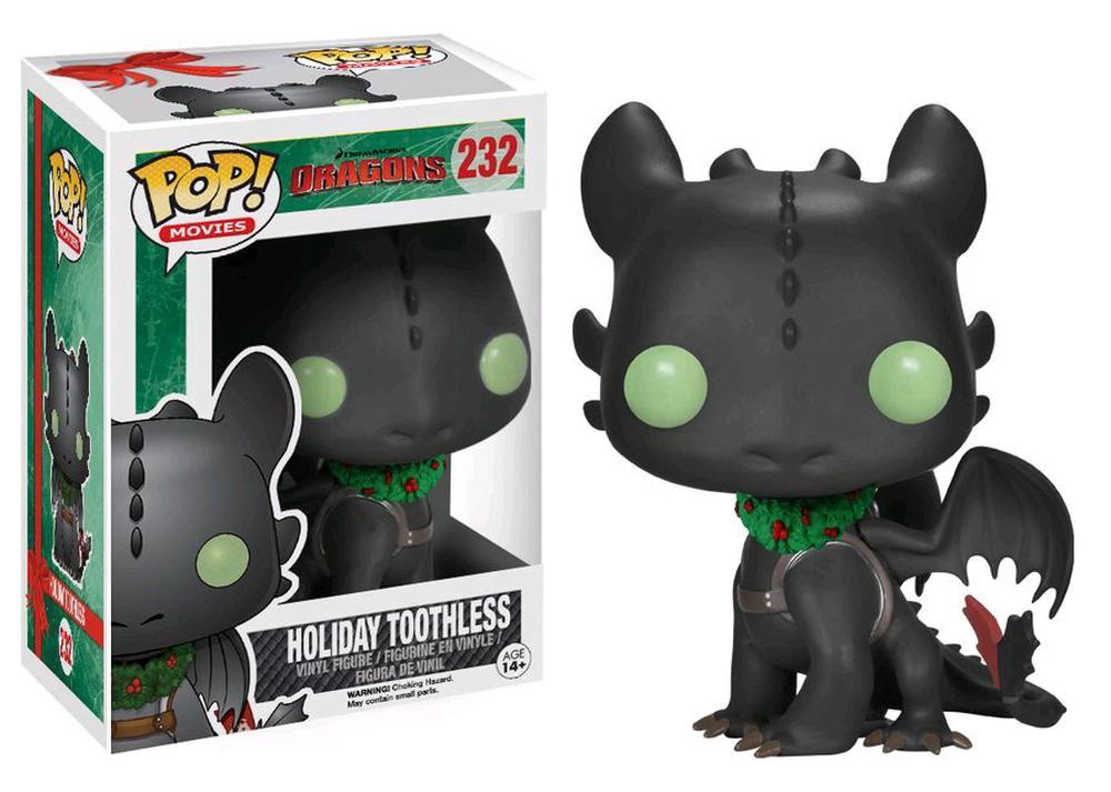FunKo How to Train Your Dragon Xmas Toothless Pop! Vinyl Figure Buy