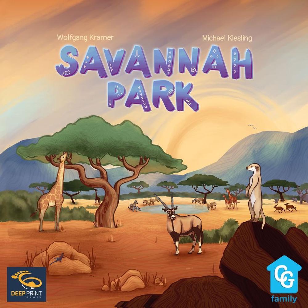 Capstone Games Savannah Park Board Game, 0850000576308
