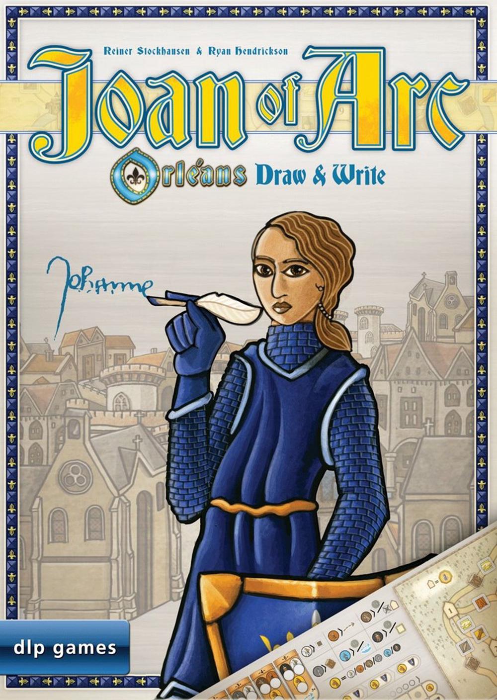 Capstone Games Joan of Arc : Orleans Roll and Write, 0850000576797